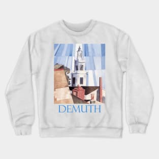 The Tower by Charles Demuth Crewneck Sweatshirt